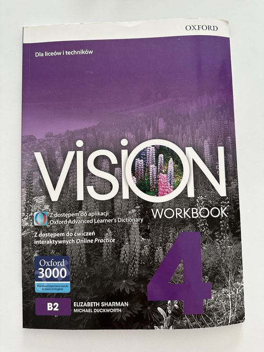 Vision 4 workbook + kod dostępu online practice