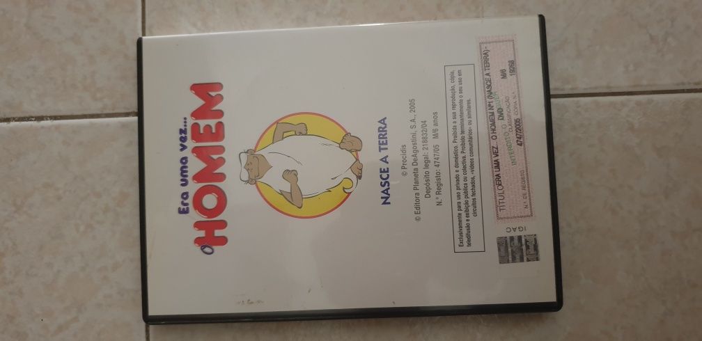 DVD Era uma vez o Homem 1