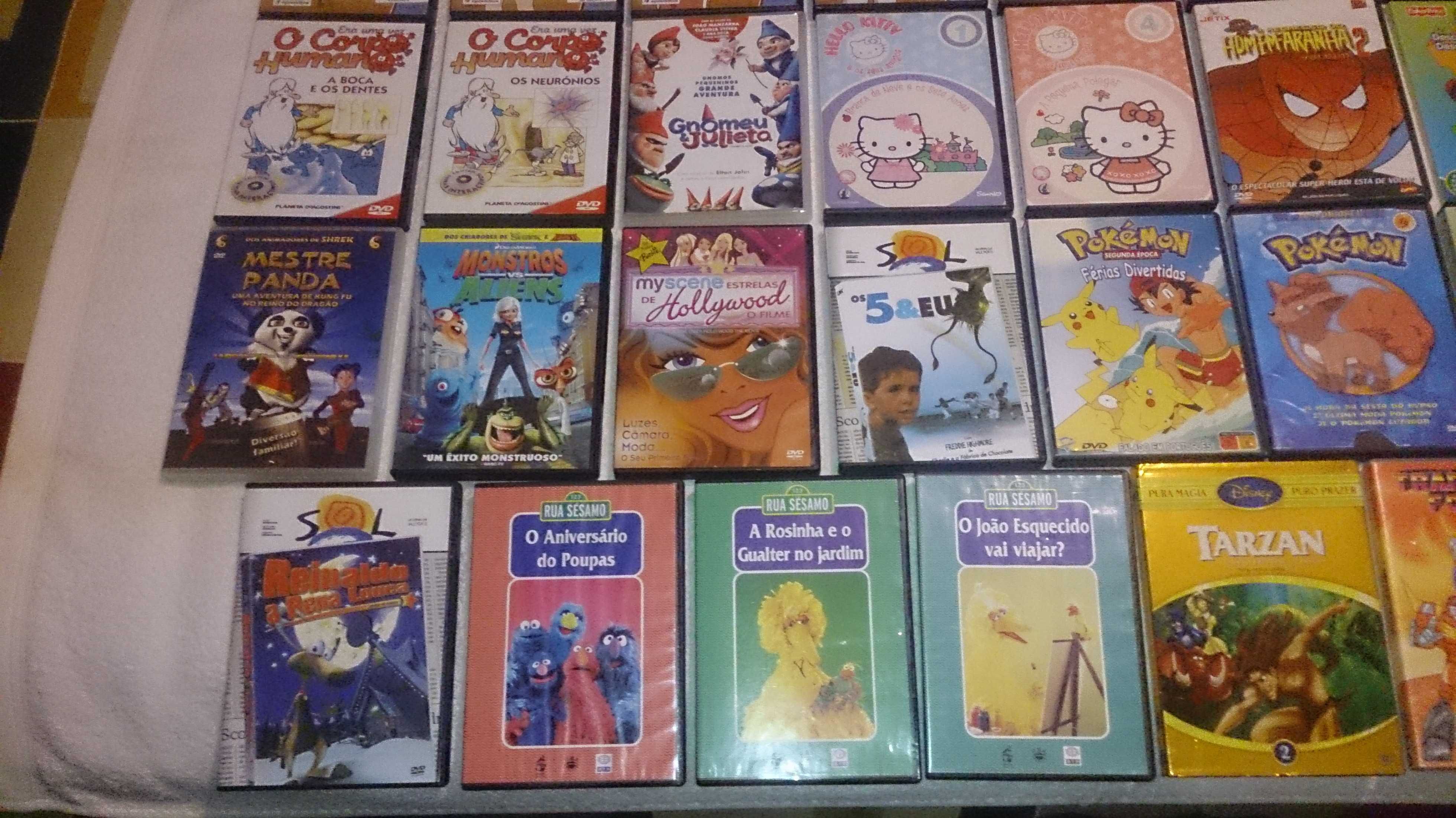 filmes de animação - infantis (dvds e vhss) diversos preços