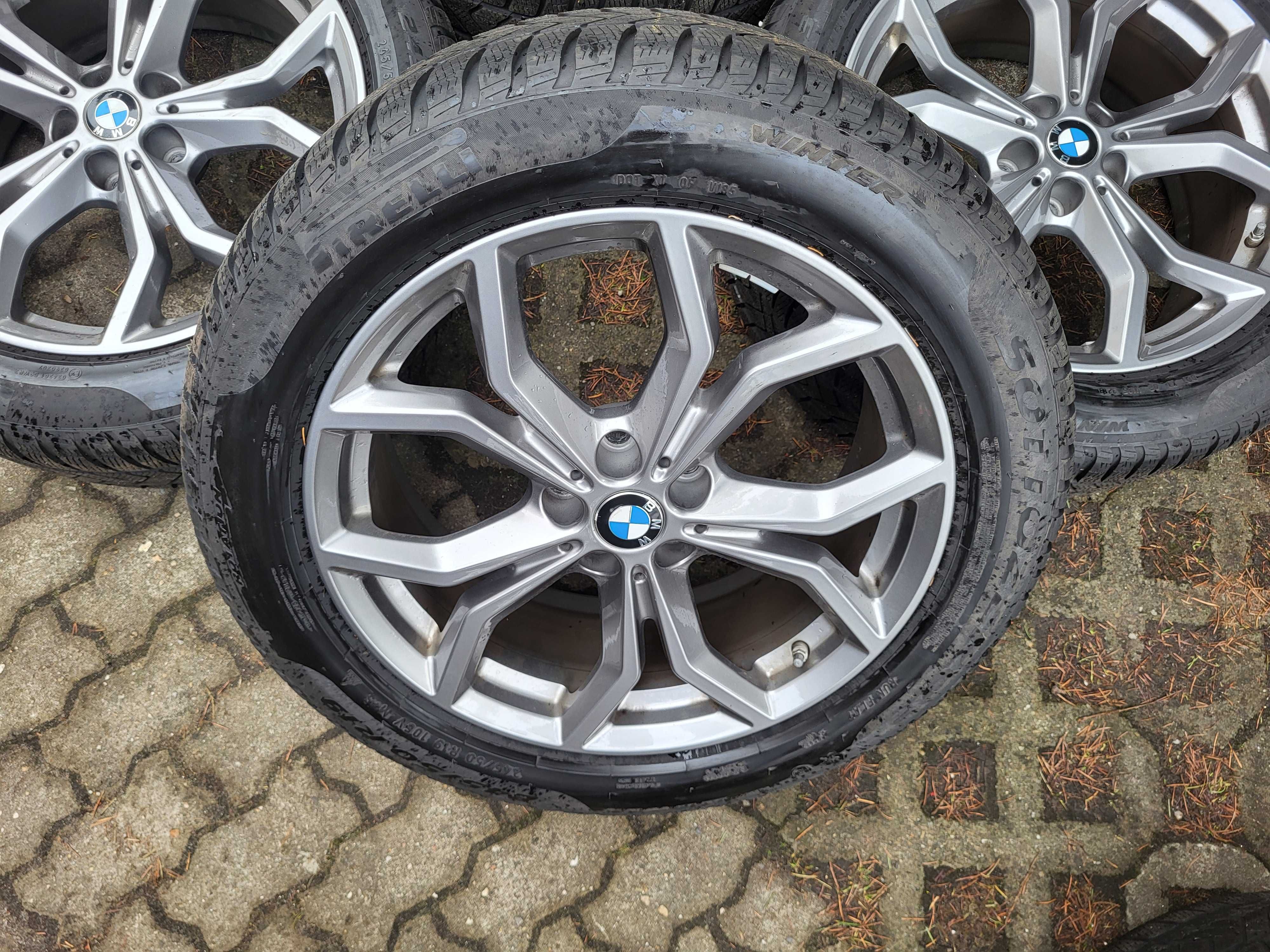 Felgi aluminiowe 19" 5x112 BMW X3 G01 X4 G02 z czujnikami + opony