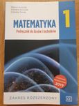 Matematyka klasa 1 podręcznik i zbiór zadań, zakres rozszerzony
