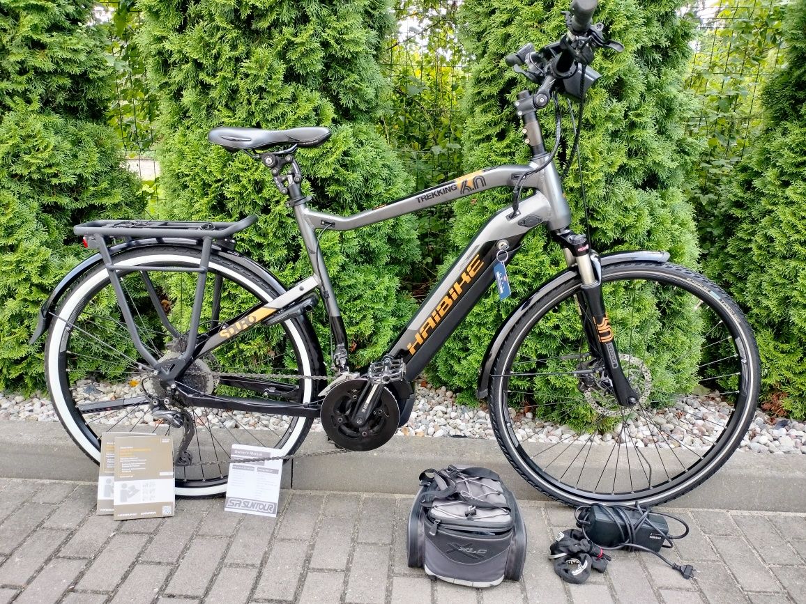 Rower elektryczny HAIBIKE silnik Yamaha,bateria 500wh serwis na 1600zł