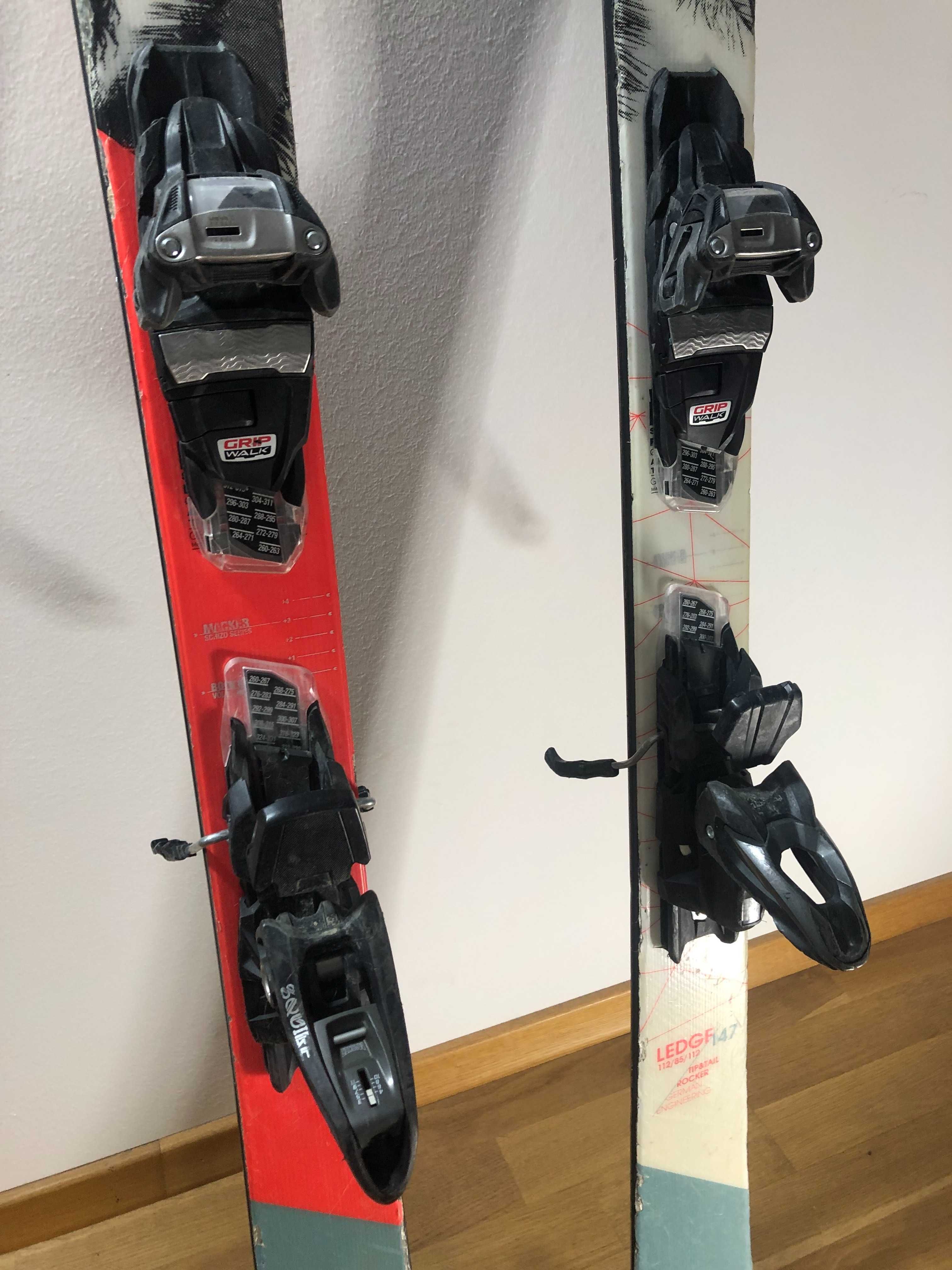 narty freestyle/freeride VOLKL LEDGE 147cm 2017
