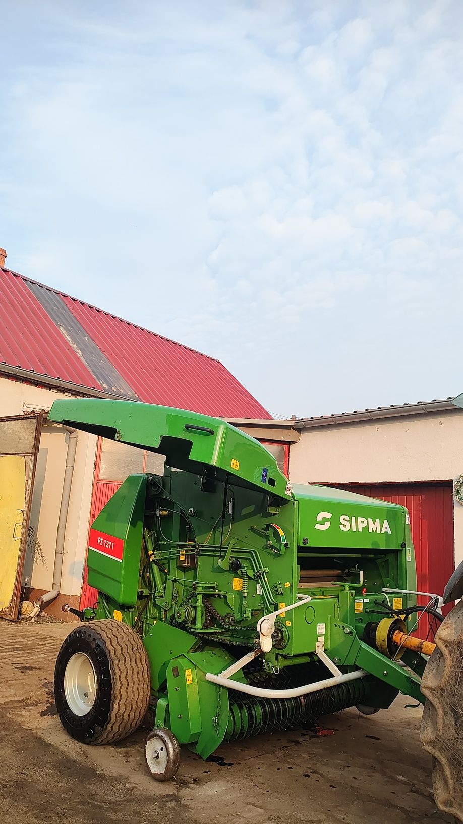 Prasa zwijająca belukaca Sipma PS 1211 Farma Plus.. ZADBANA!!!
