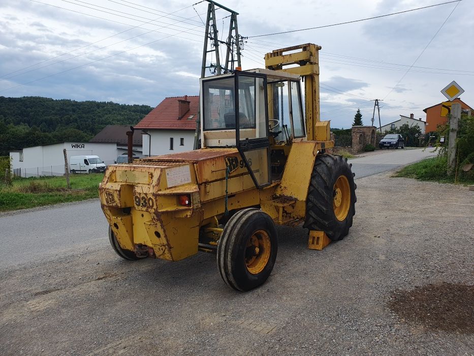 Wózek widłowy terenowy Jcb 926 Manitou Massey Ferguson Sanderson