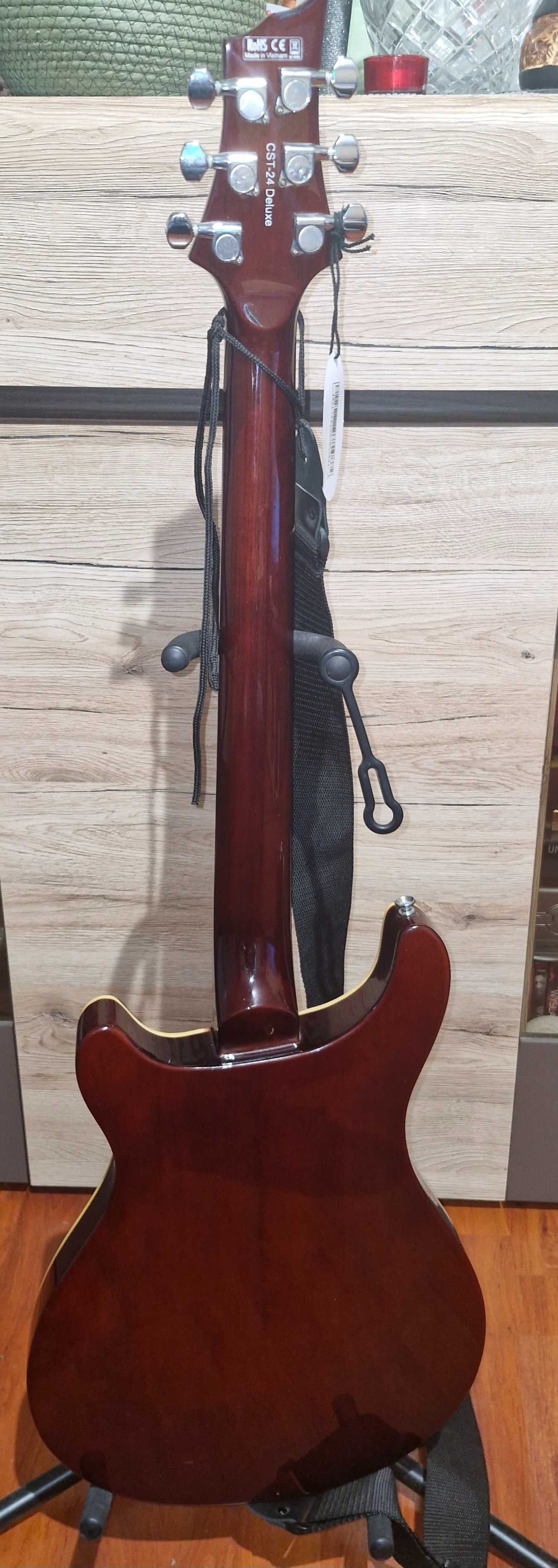 Gitara elektryczna Harley Benton  CST 24 De Luxe