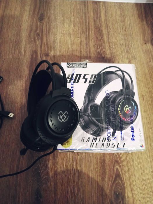 Słuchawki gemingowe z mikrofonem Nowe