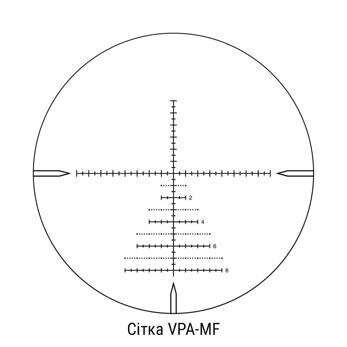 Оптичний приціл VECTOR OPTICS Marksman 6-24x50 (FFP VPA-MF)