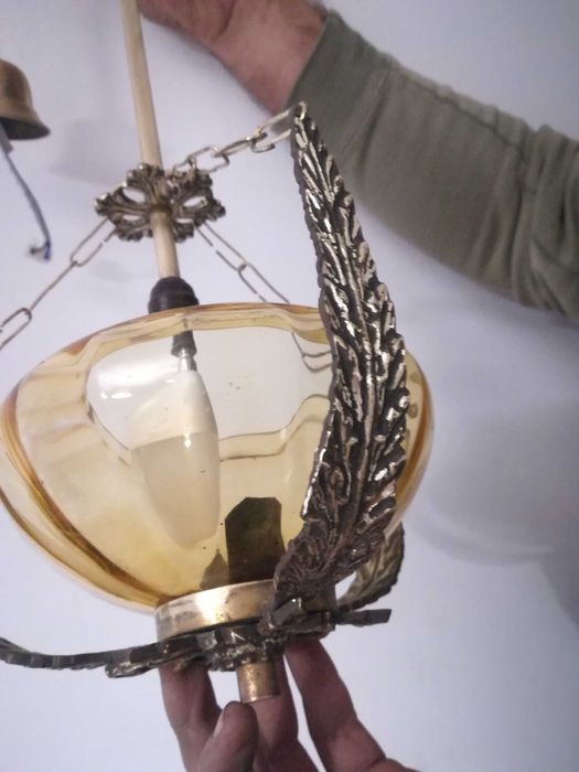 Candeeiro de tecto antigo