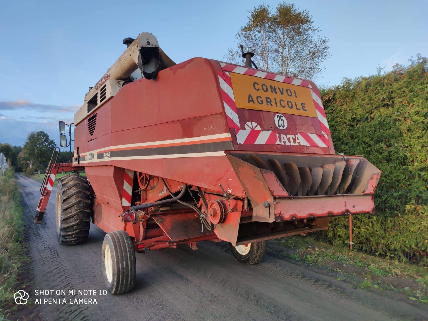 Kombajn Laverda 3750 Heder 4.2 m / sieczkarnia