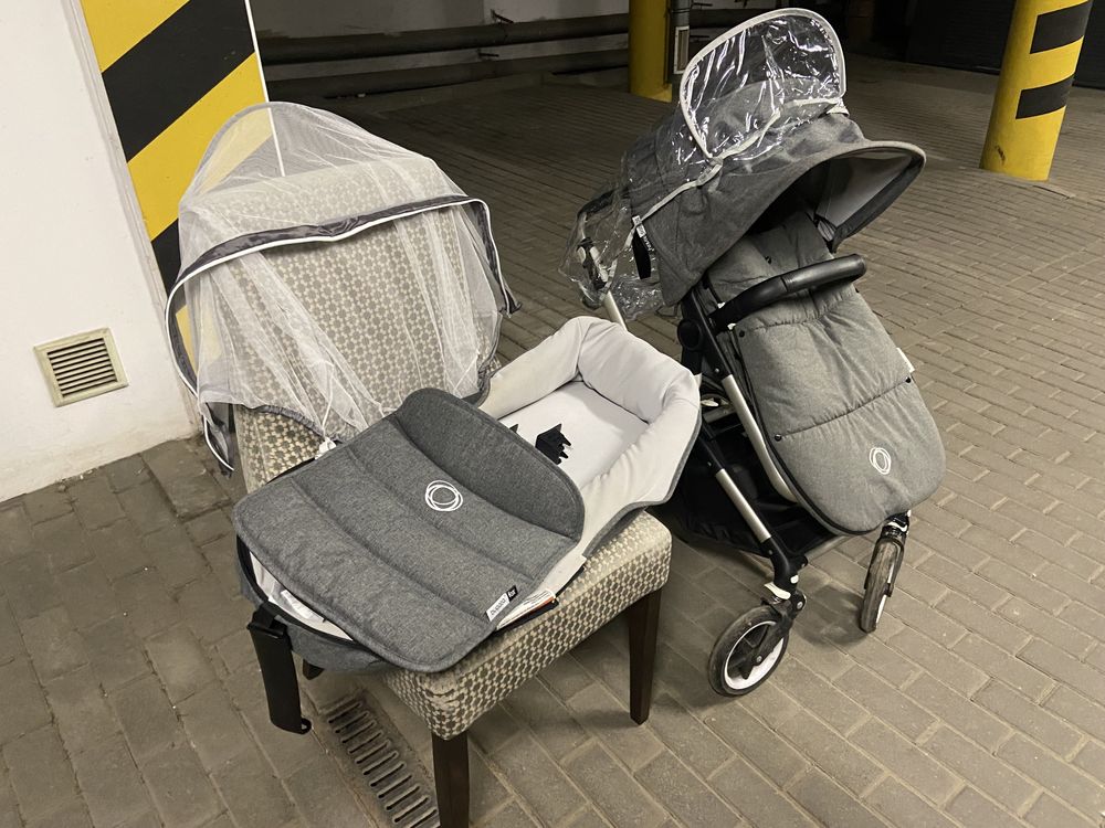 Wózek Bugaboo Fox 2w1 Grey Melange