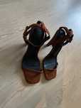Brazowe sandalki reserved 37