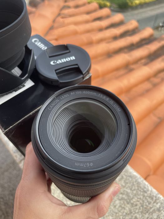 Canon RF 100-400 f5.6-8 IS - com garantia