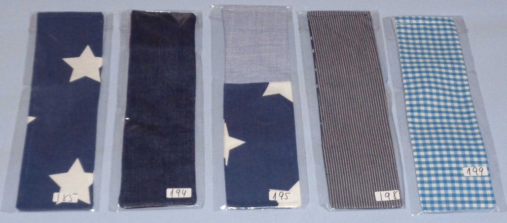 Marcadores para livros em tecido (NOVOS)