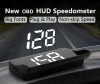 НЕ КОЛХОЗ HUD obd2 проектор скорости лобовое obd проэкция индикатор