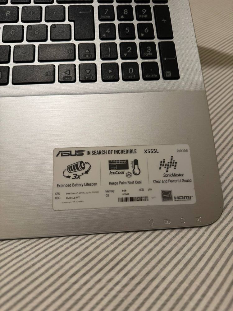 Computador ASUS X555LJ