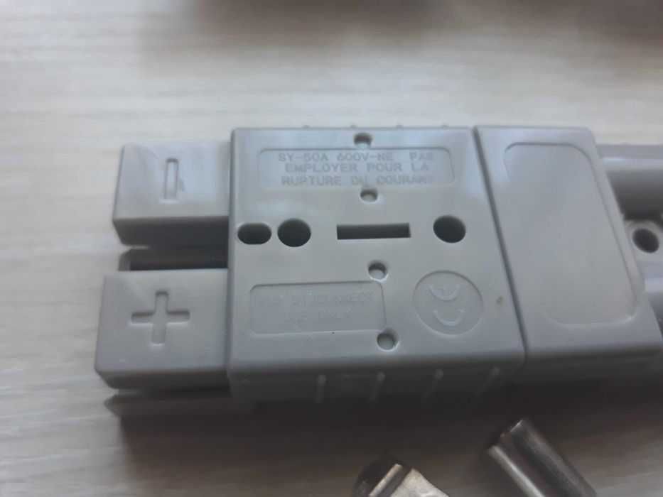 Силові роз'єми 2ШТ(пара) Андерсон Anderson 50a 600v / sb50