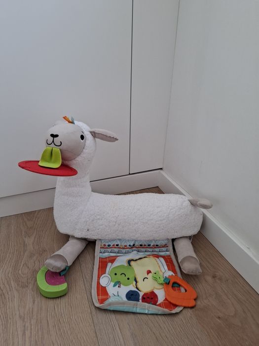Almofada e peluche de atividades estimulante de bebé Fisherprice