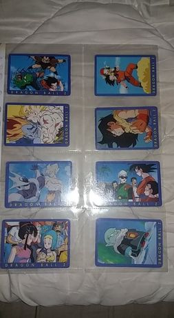 coleção Dragon Ball série 1 com 64 cartões