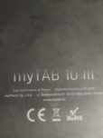 Планшет My TAB Дисплей сенсор