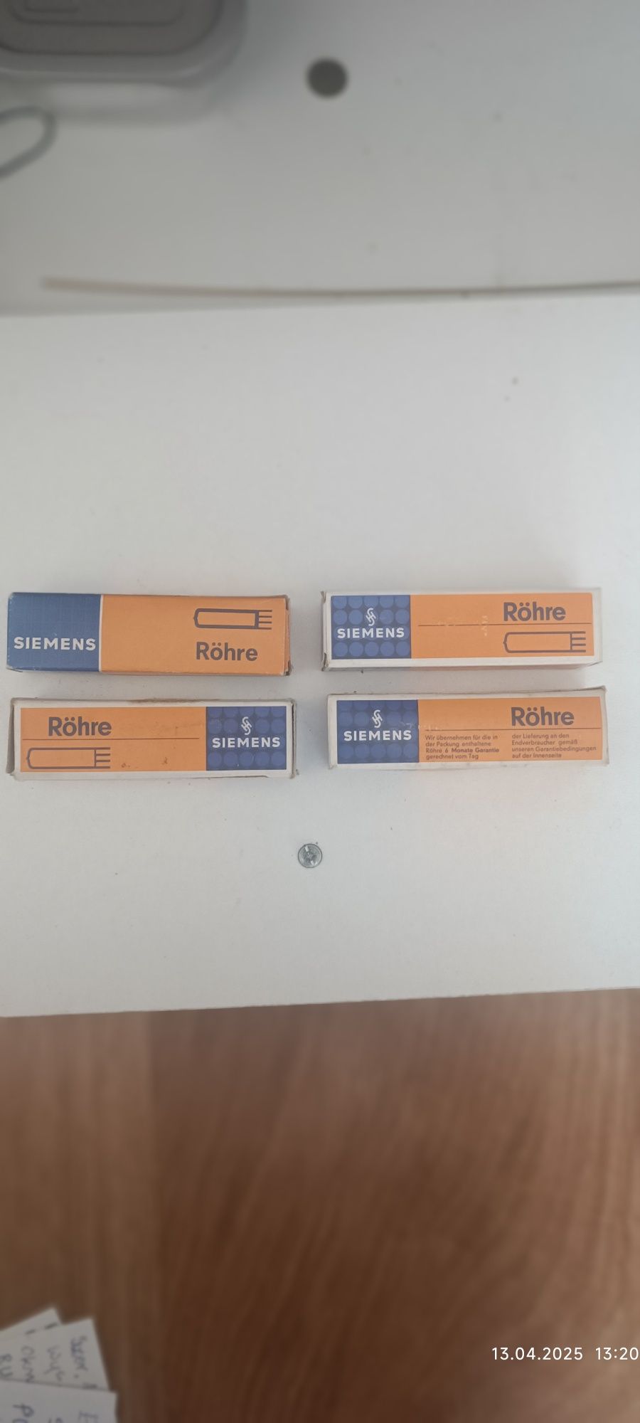 Lampy elektronowe Simens