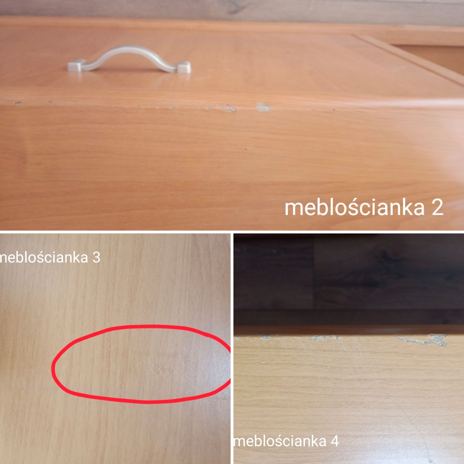 Zestaw mebli: szafa, meblościanka/szafka RTV z nadstawką