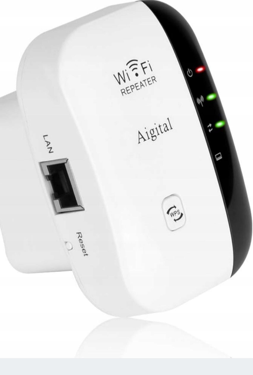 Aigital Wzmacniacz sygnału Wi-Fi – Repeater 300 Mbit/s