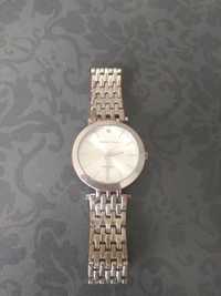 Zegarek damski na bransolecie srebrny Adrienne Vittadini Diamond