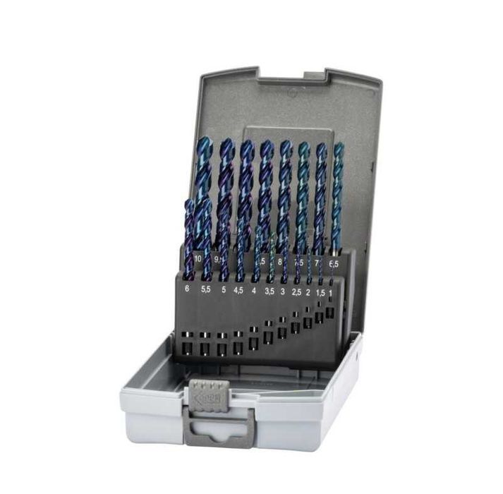 Zestaw wierteł do metalu BARDZO MOCNYCH Atorn HSSE TiNAIOX 24szt