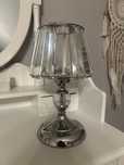 Świecznik lampion glamour srebrny home you