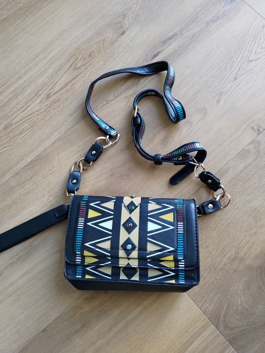 Kolorowa wzory Torebka damska listonoszka