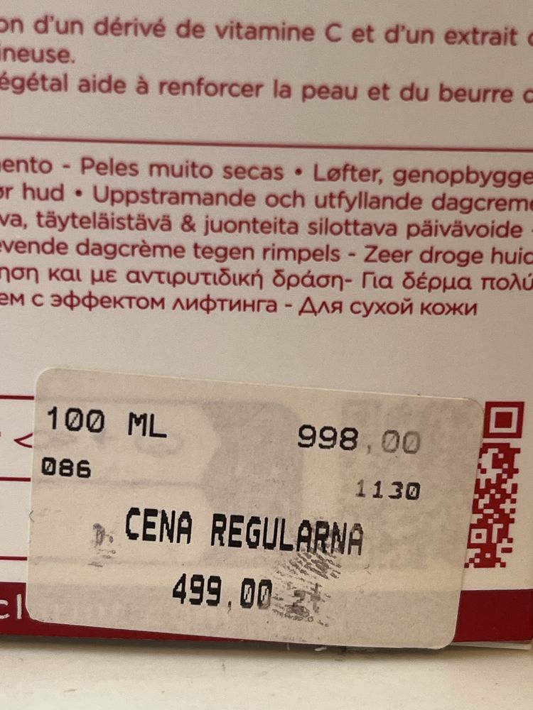 NOWY kultowy krem przecizmarszczkowy Clarins Multi Intensive Jour.