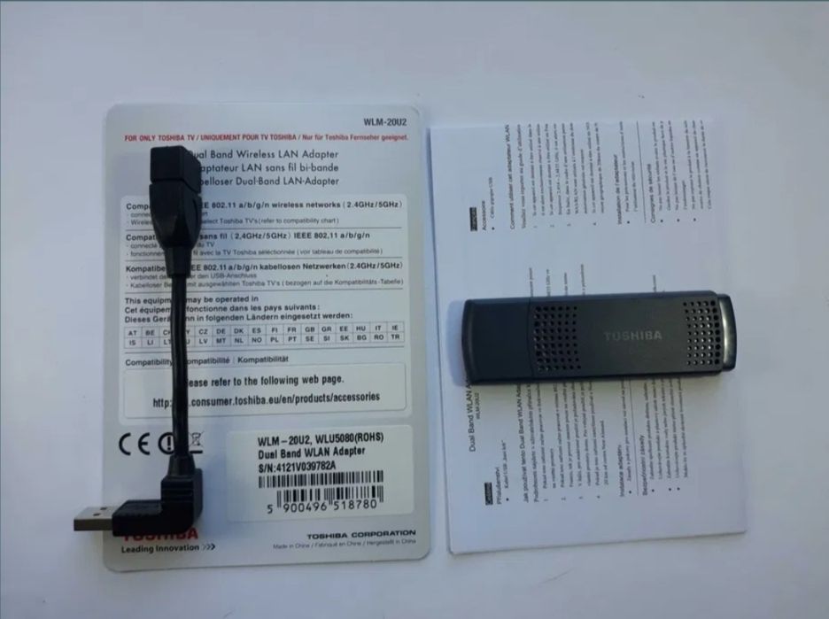 Беспроводной USB-адаптер TOSHIBA WLM-20U2
