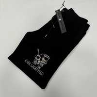 EXCLUSIVE KARL LAGERFELD Женские спортивные шорты черные хлопок s-xxl