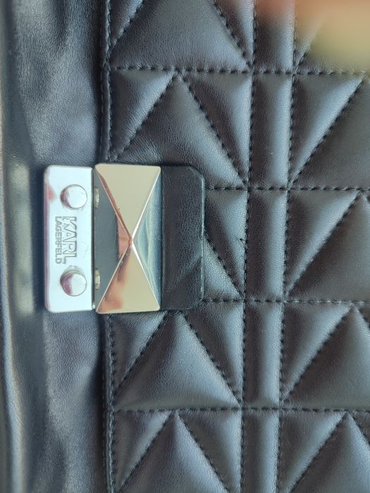 Шкіряна сумка крос- боди Karl Lagerfeld