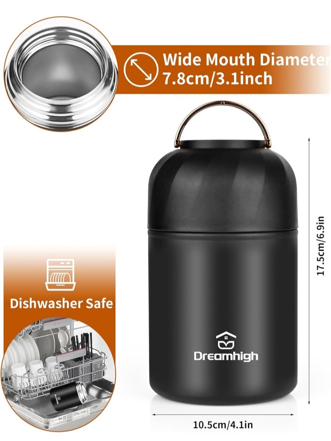 Nowy termos 850ml.