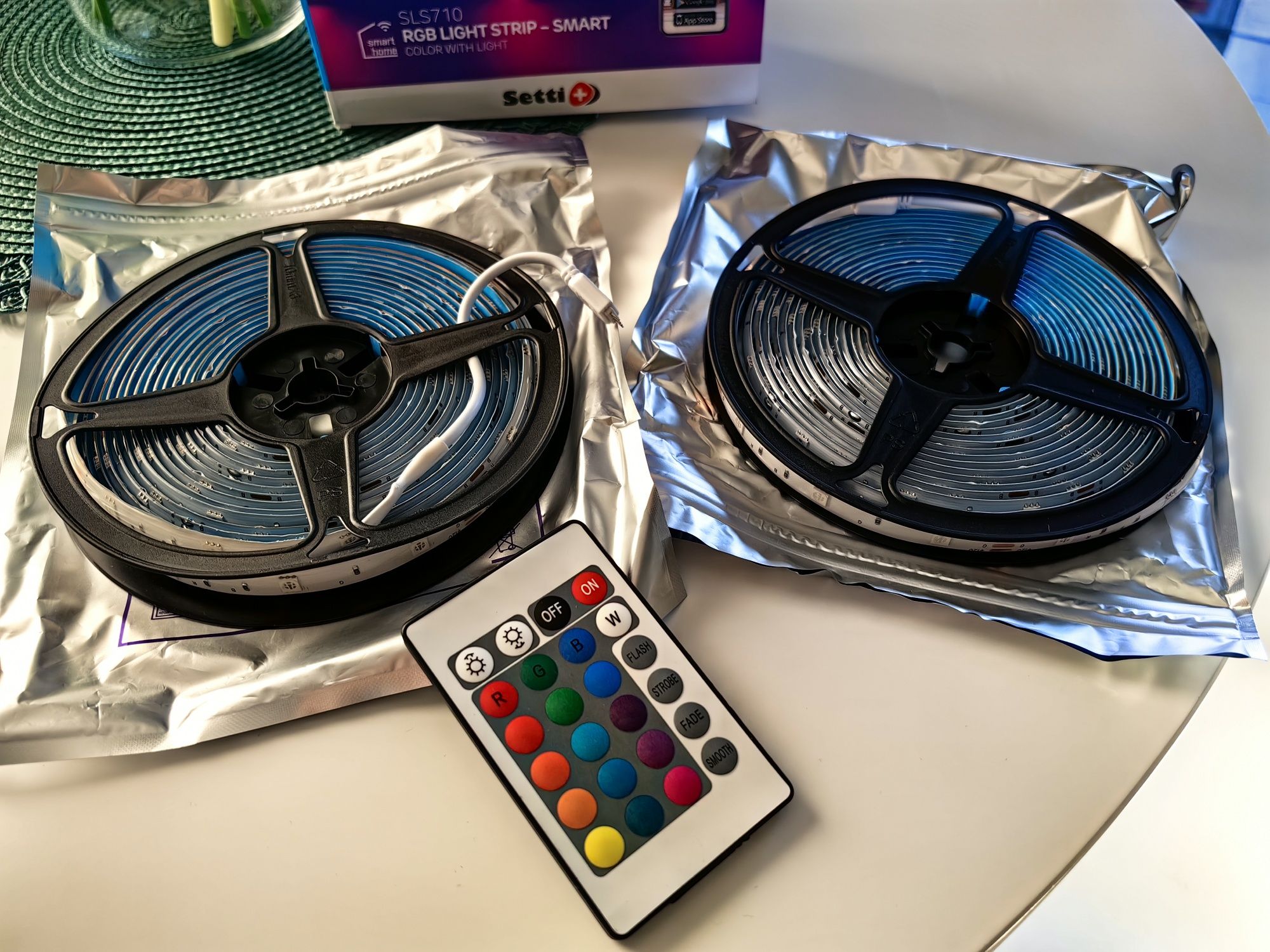 Taśma LED 10m Setti+ SLS710 Smart home brak zasilacza i sterownika