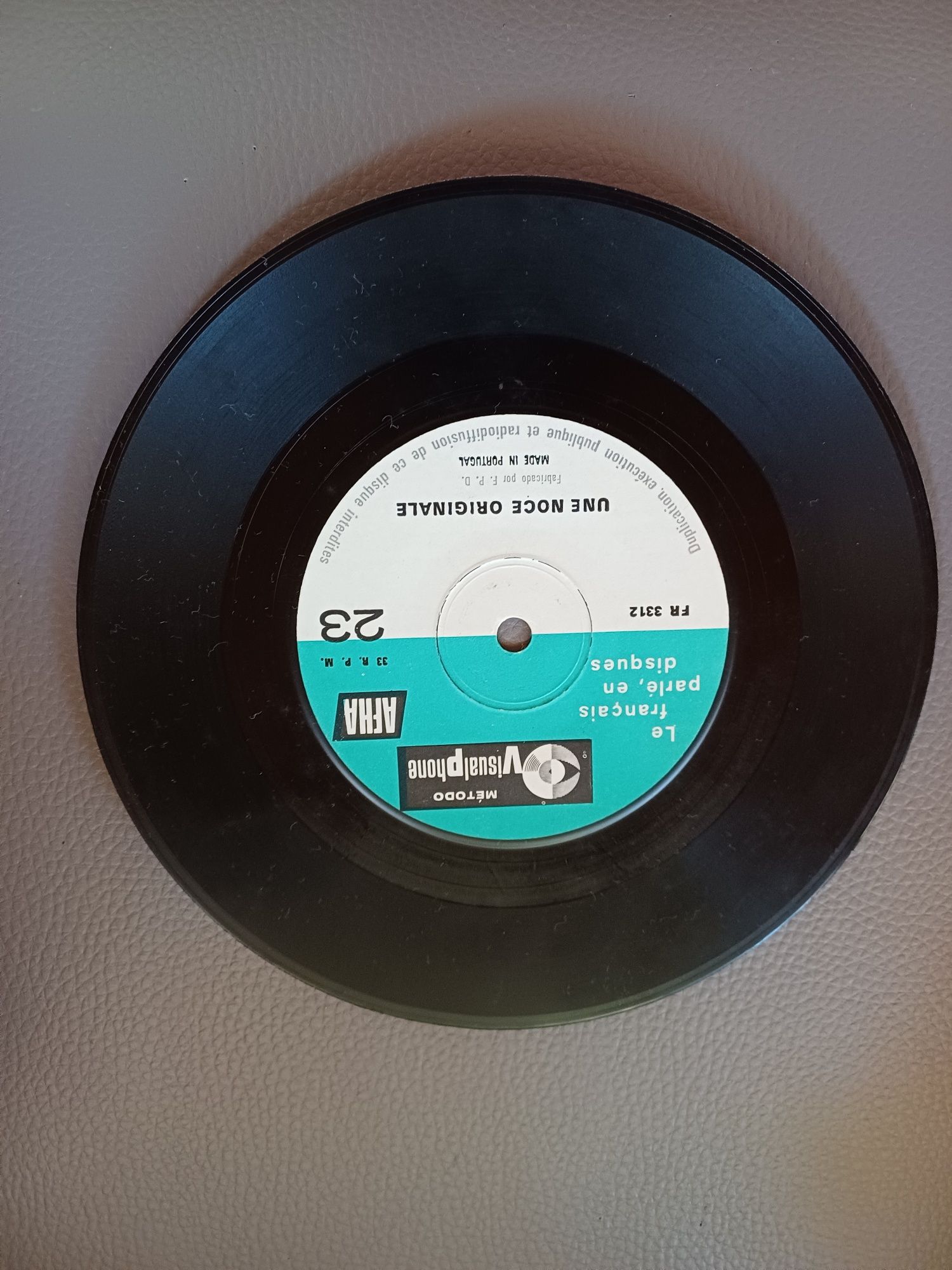 Discos em vinil, música francesa