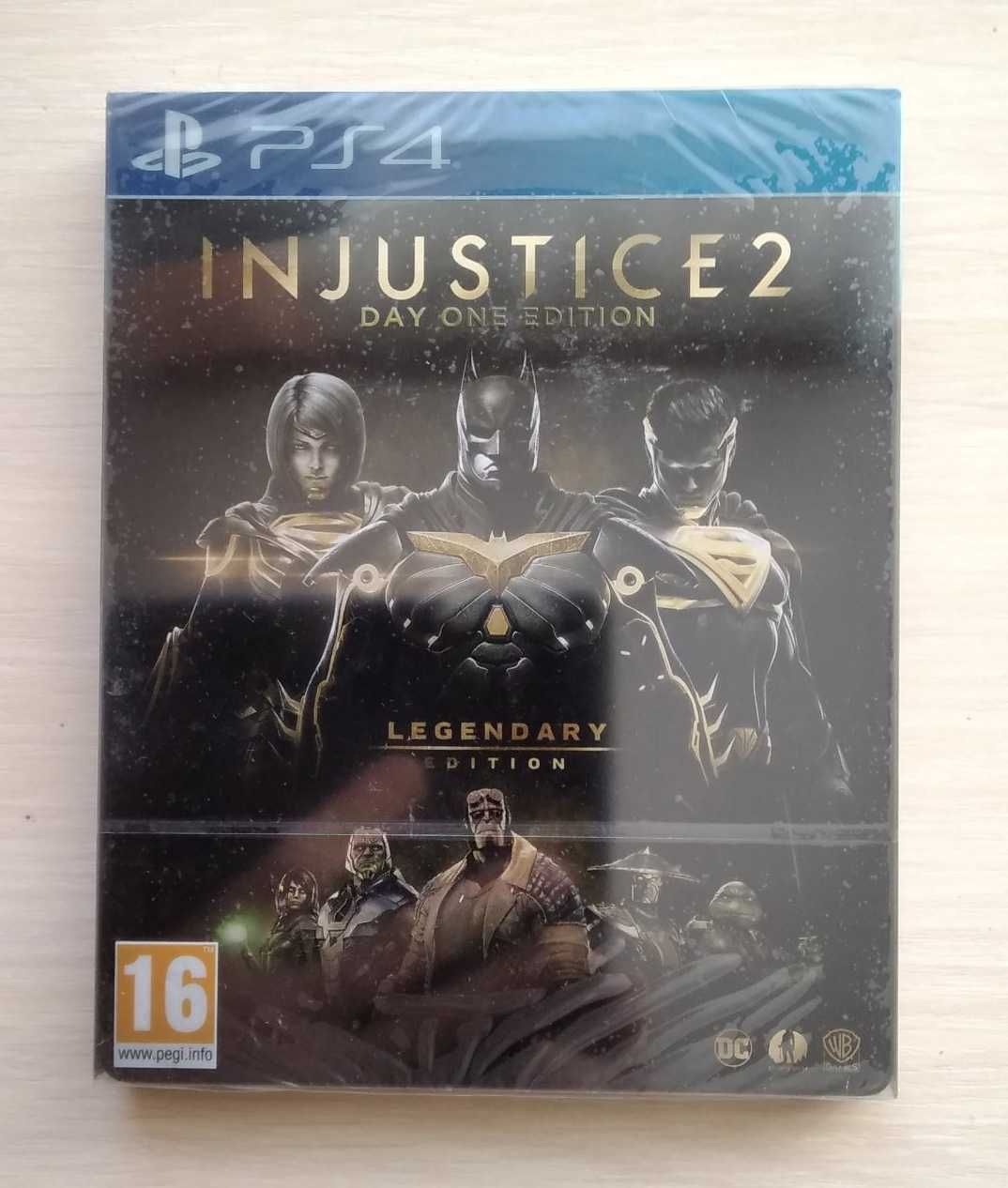 Диск Injustice 2 Legendary Edition Day One Steelbook Edition PS4/PS5