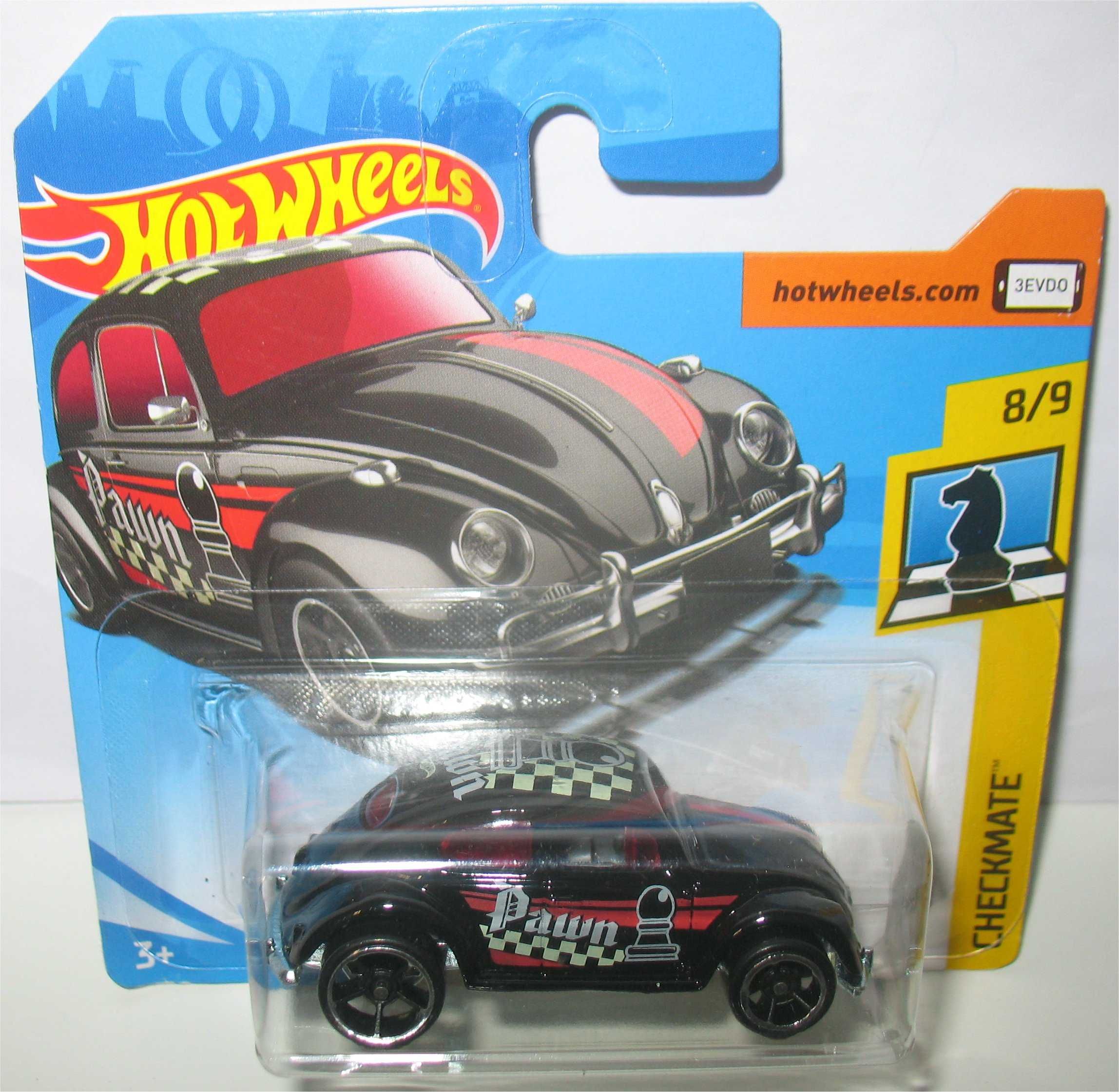 Hot Wheels - Volkswagen Beetle (preto - 2018)