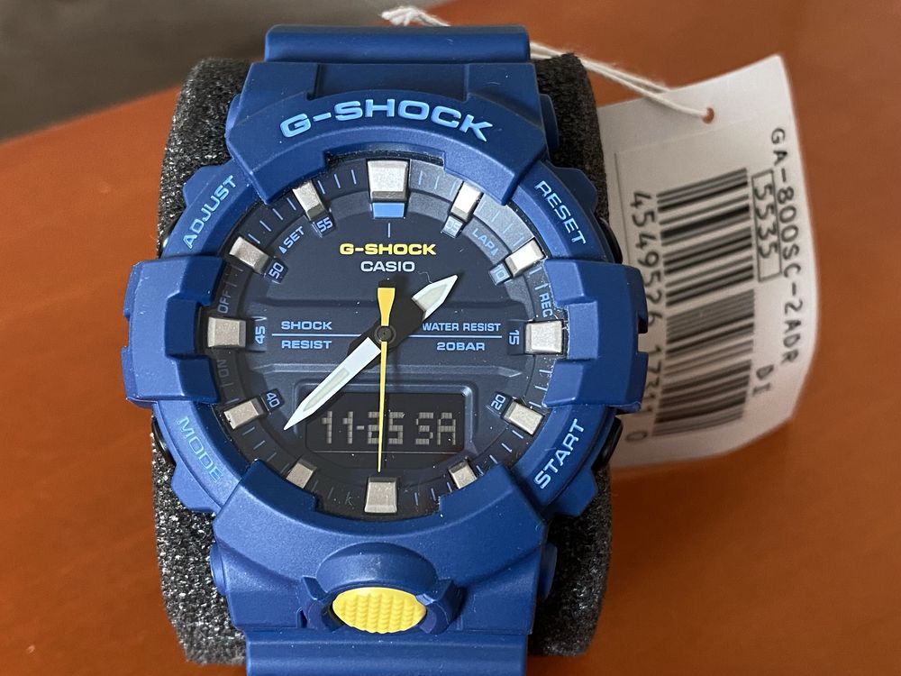 Casio g-shock ga 800 новий годинник