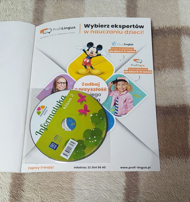 "Informatyka" klasa 2 + płyta CD