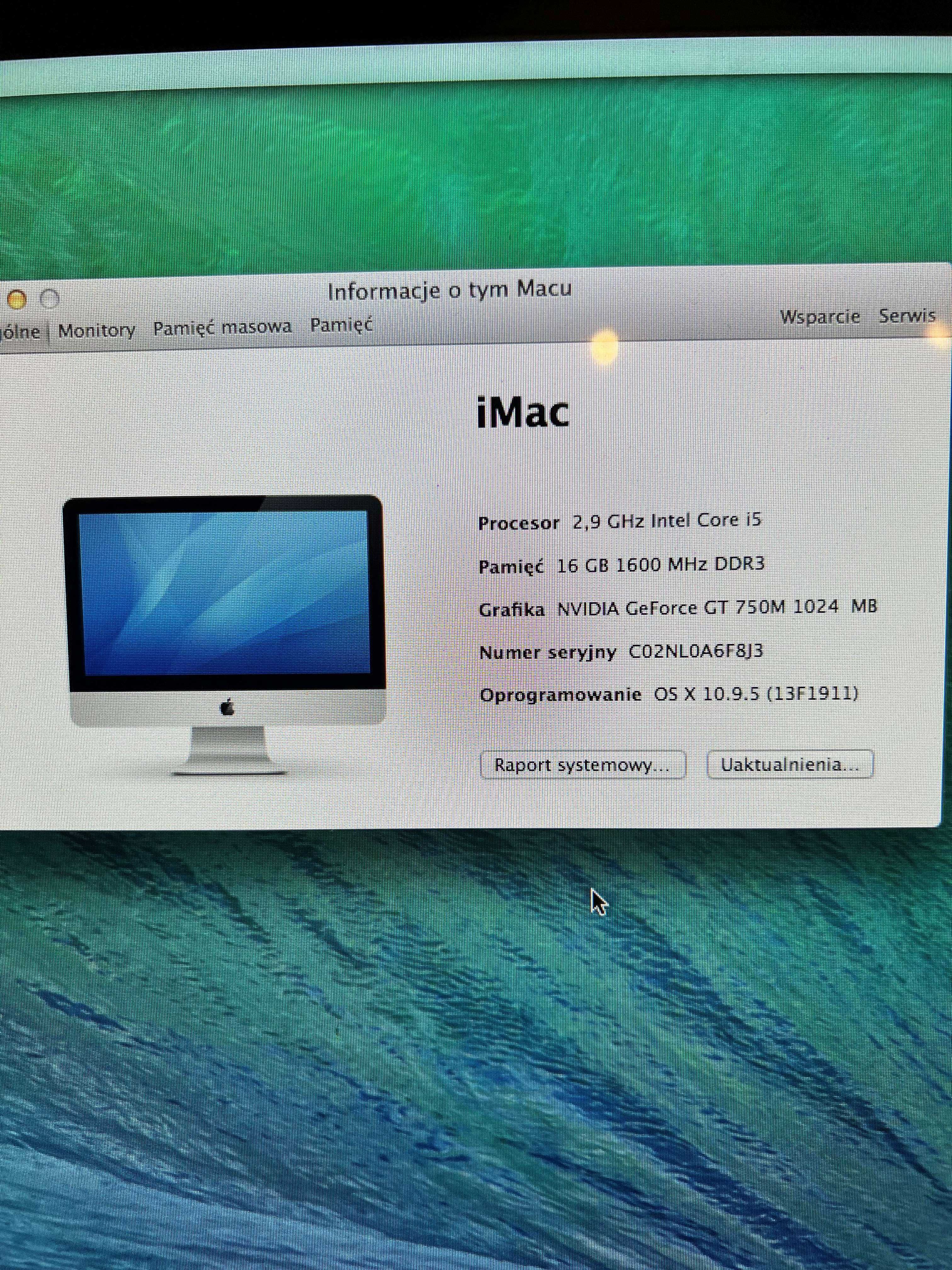 iMac 2.9 GHz Intel Core i5
