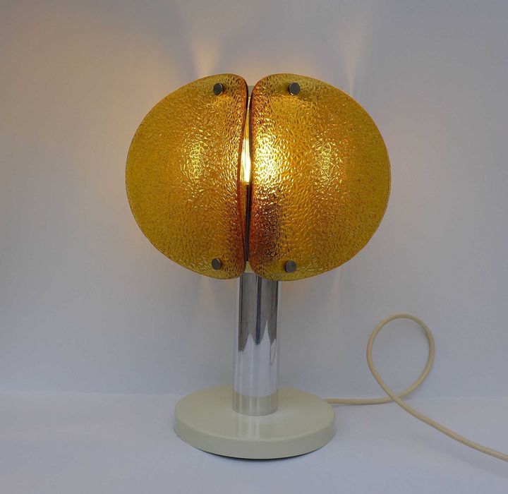 Lampa Stołowa AKA Lata 70 Vintage Mid Century DDR PRL