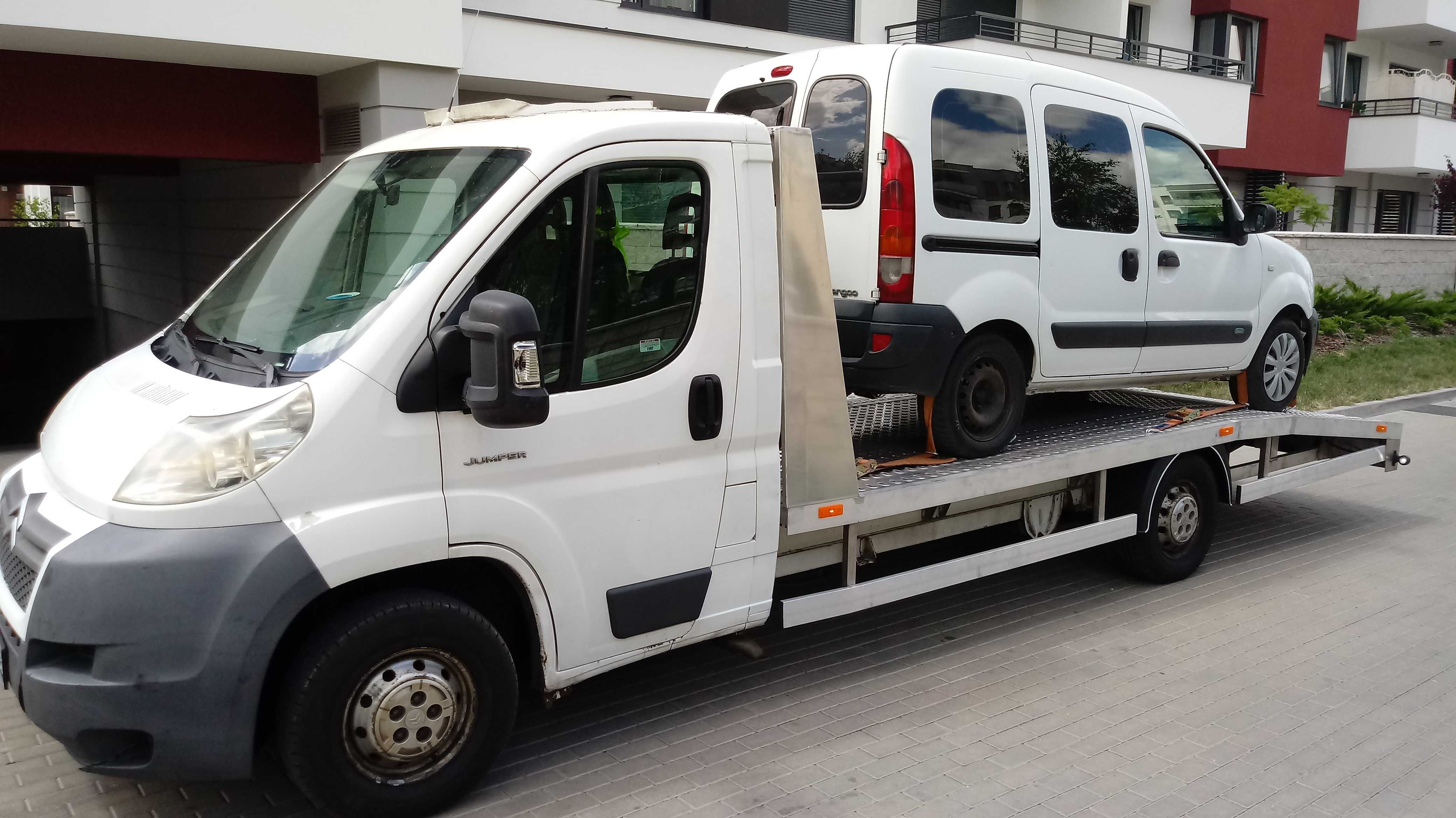 Pomoc drogowa Laweta 24h Holowanie autolaweta Transport Auto lawety