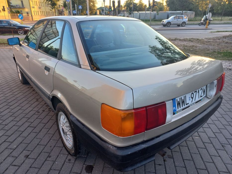 Audi 80 B3 1.8 *1987r *93 tys.km *zadatkowany czeka na odbiór