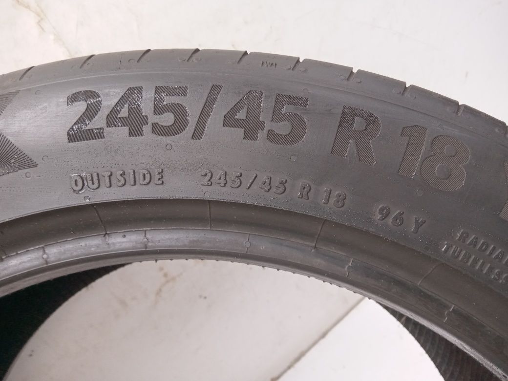 Opona letnia 245/45R18 Continental PremiumContact 6  6mm