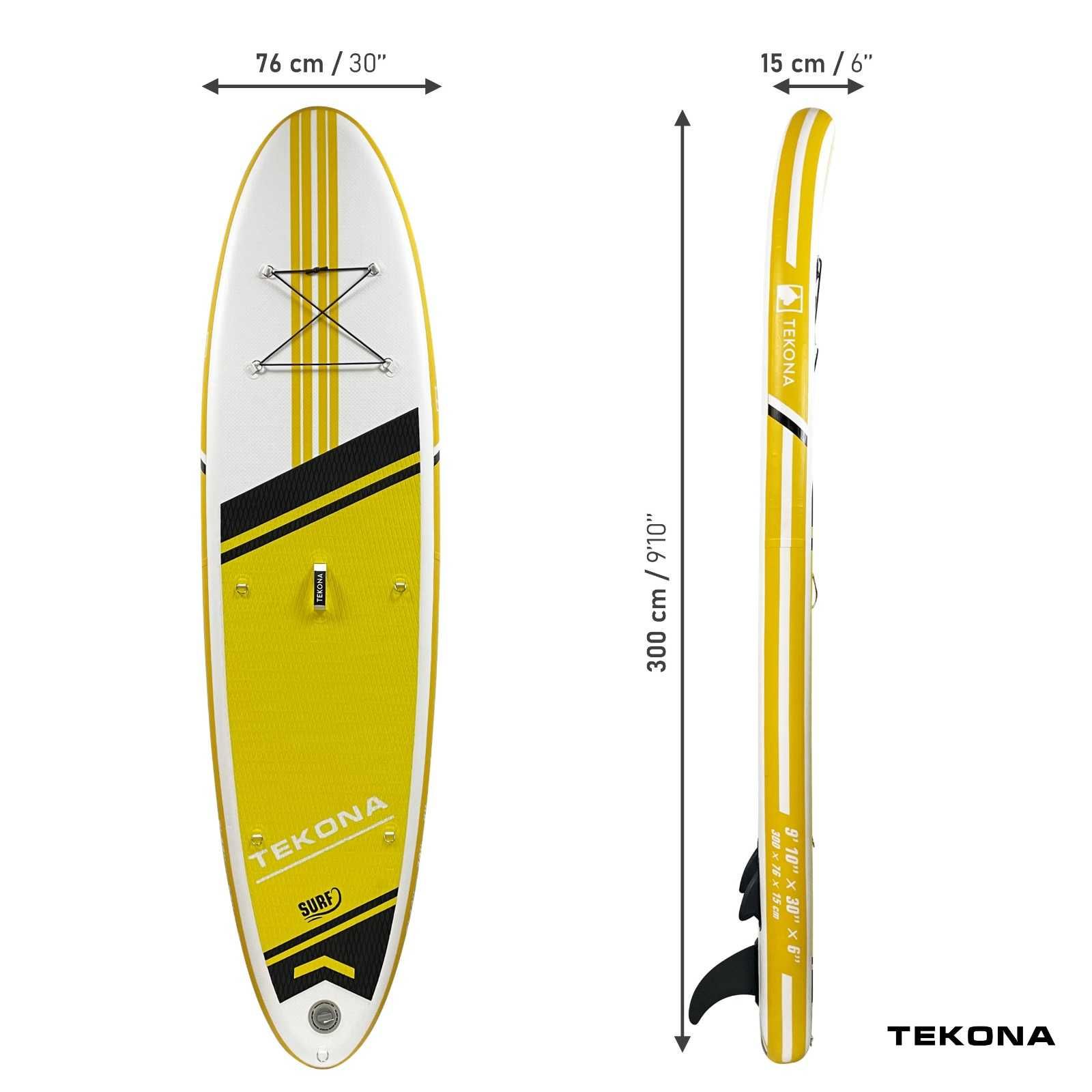 SUP дошка 300 см САП доска НОВАЯ борд TEKONA Stand Up Paddle Board Set