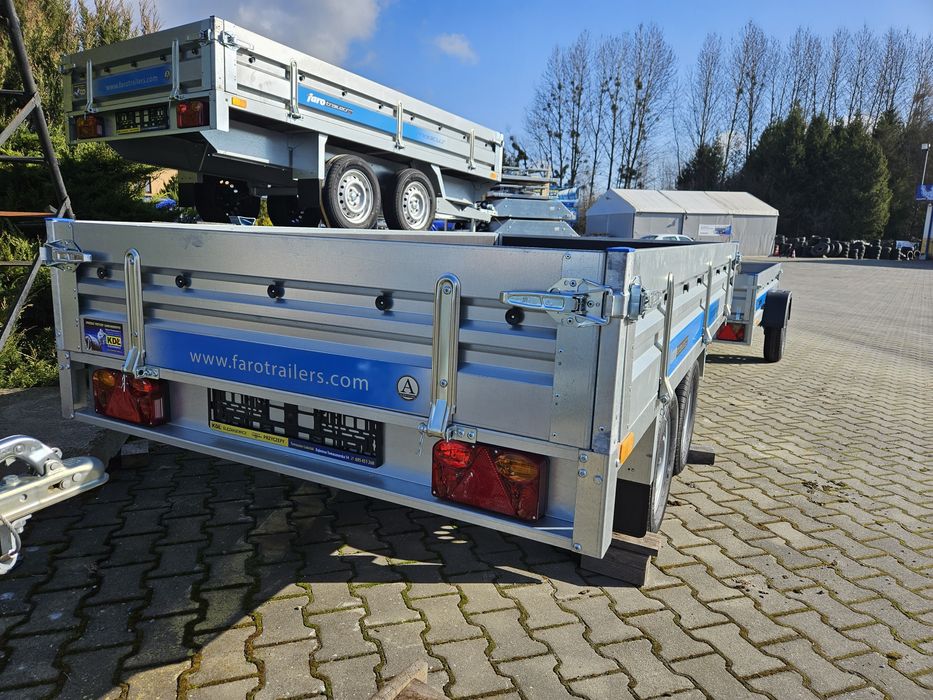 Przyczepa przyczepka Magicus 330x150x35 Burty wzm.sklejka