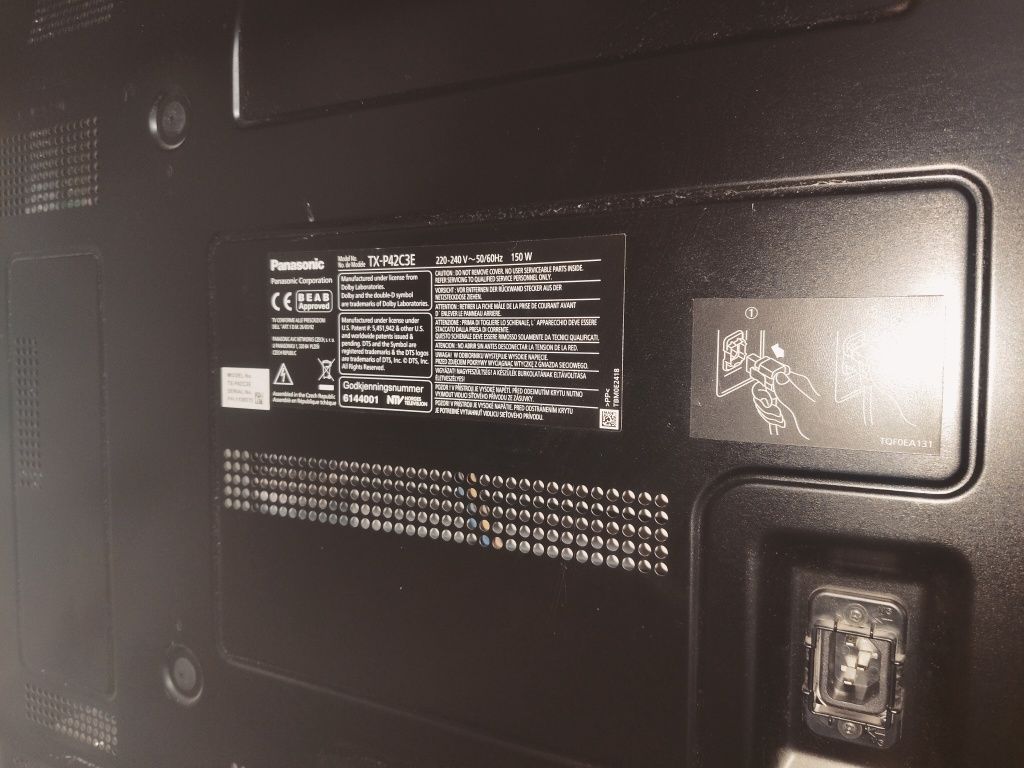 Telewizor Panasonic TX-P42C3E 42 cale dowóz Transport!
